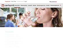Tablet Screenshot of carbonit.de